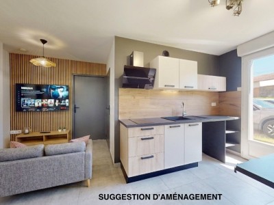 APPARTEMENT T2 A VENDRE - AUREC SUR LOIRE - 32.87 m2 - 67 000 &euro;